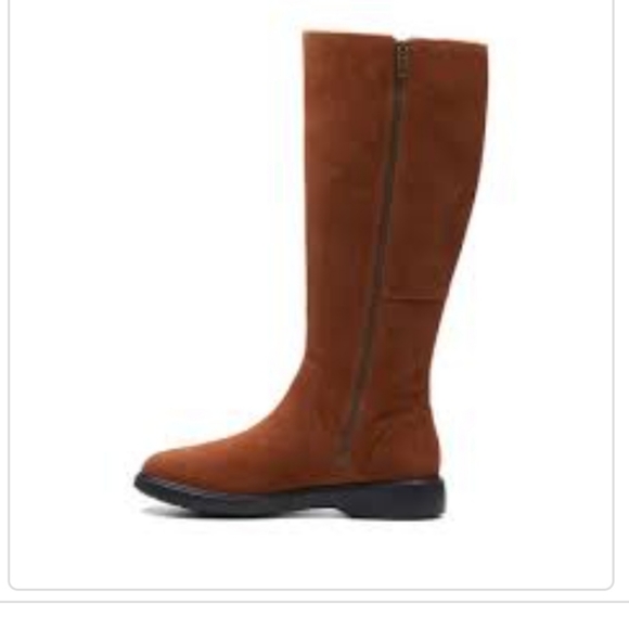 Clark's Tan Suade long boot size 7 NWOT - Picture 5 of 7
